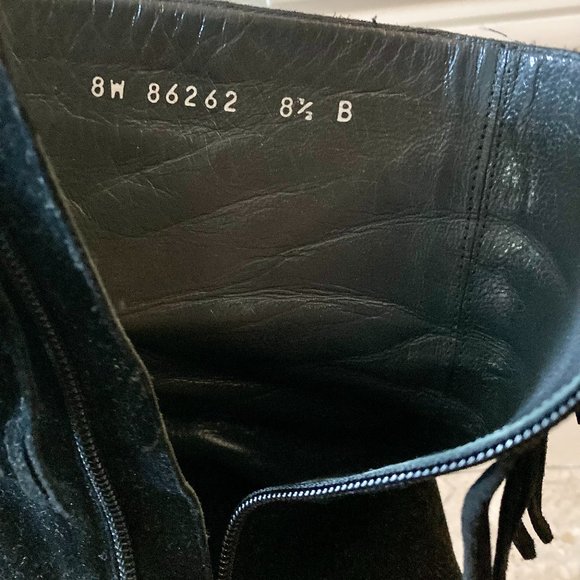 Stuart Weitzman Stiletto Fringe Ankle boots - Picture 5 of 5